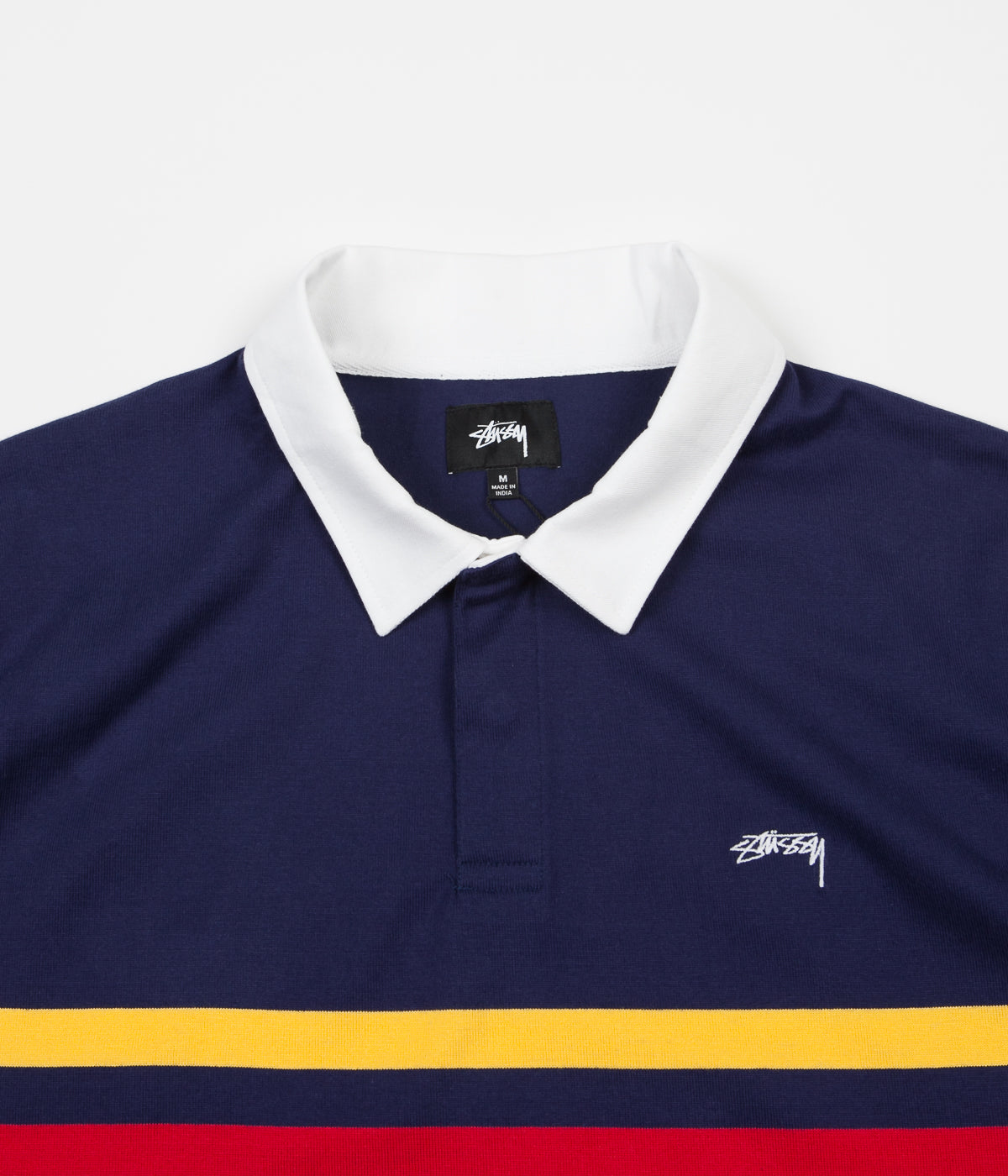 STUSSY STRIPED KNIT SHIRT NAVY 21AW 販売店舗 - emmacoffey.ie