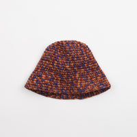 Stussy Melange Yarn Knit Bucket Hat - Orange thumbnail