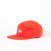 Stussy Micro Ripstop Camp Cap - Red thumbnail