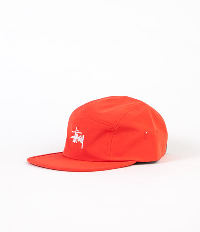 Stussy Micro Ripstop Camp Cap - Red