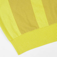 Stussy Miles Polo Sweatshirt - Lemon thumbnail