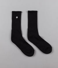 Stussy Mini SS-Link Crew Socks - Black