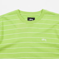 Stussy Mini Stripe Jersey - Lime thumbnail