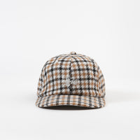 Stussy Mixed Pattern Strapback Cap - Mustard thumbnail