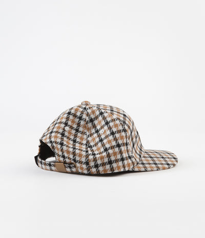 Stussy Mixed Pattern Strapback Cap - Mustard