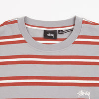Stussy Multi Stripe T-Shirt - Grey thumbnail