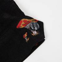 Stussy Mushroom Cord Shirt - Black thumbnail