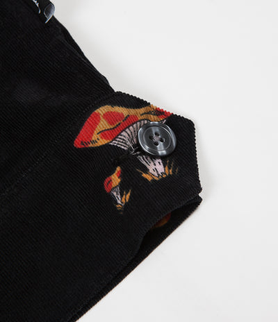 Stussy Mushroom Cord Shirt - Black
