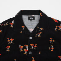 Stussy Mushroom Cord Shirt - Black thumbnail