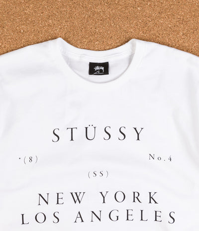 Stussy World Touring T-Shirt - White