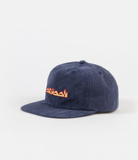 Stussy No Wale Cord Cap - Blue