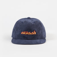 Stussy No Wale Cord Cap - Blue thumbnail