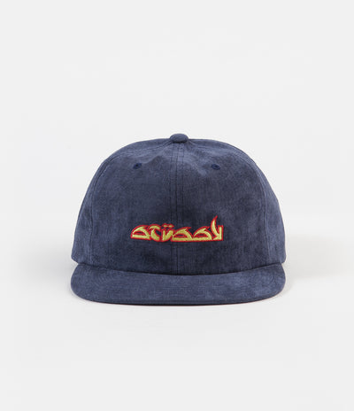 Stussy No Wale Cord Cap - Blue