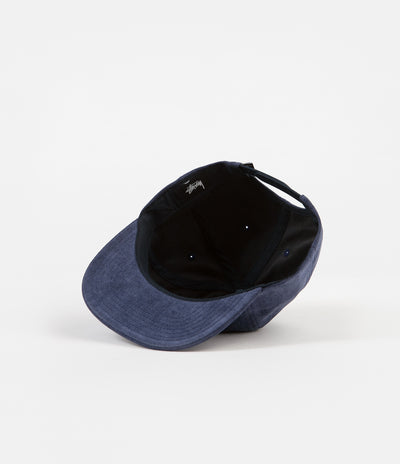 Stussy No Wale Cord Cap - Blue