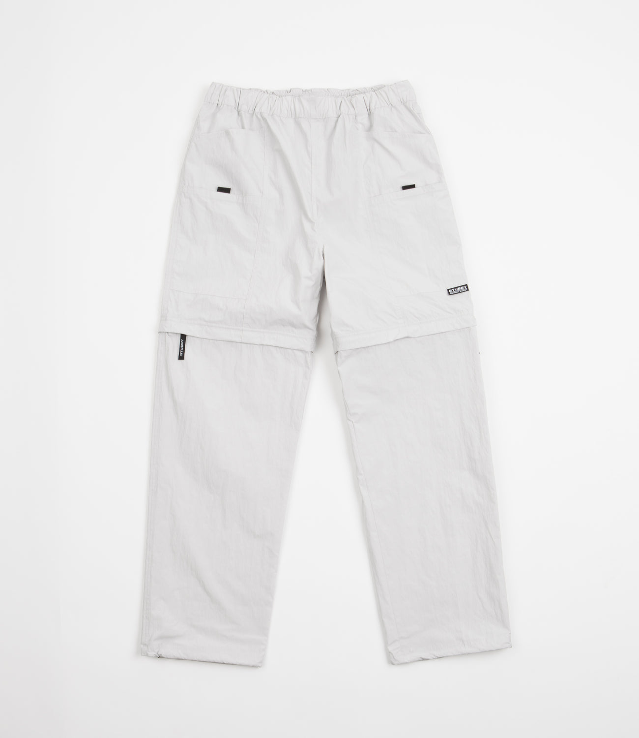 Stussy Nyco Convertible Pants - Light Grey | Flatspot