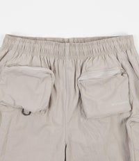 Stussy Nylon Approach Shorts - Stone Grey | Flatspot