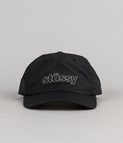 Stussy Nylon Reflective Cap - Black