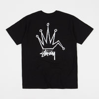 Stussy Old Crown T-Shirt - Black thumbnail