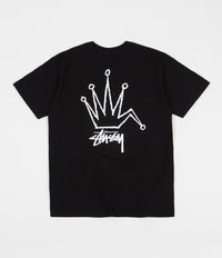 Stussy Old Crown T-Shirt - Black