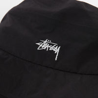Stussy Outdoor Panel Bucket Hat - Black thumbnail