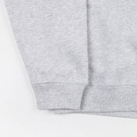 Stussy Outline Applique Crewneck Sweatshirt - Ash Heather thumbnail