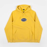 Stussy Oval Applique Hoodie - Yellow thumbnail