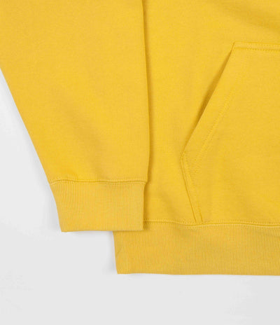 Stussy Oval Applique Hoodie - Yellow