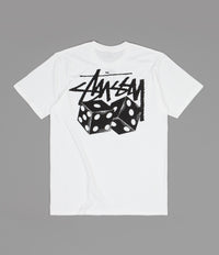 Stussy Pair Of Dice T-Shirt - White