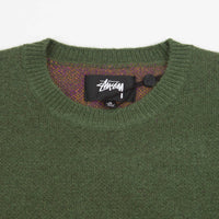 Stussy Paisley Crewneck Sweatshirt - Green thumbnail