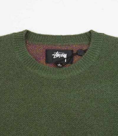 Stussy Paisley Crewneck Sweatshirt - Green
