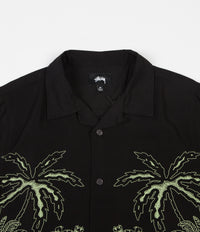 Stussy Palm Tree Shirt - Black | Flatspot