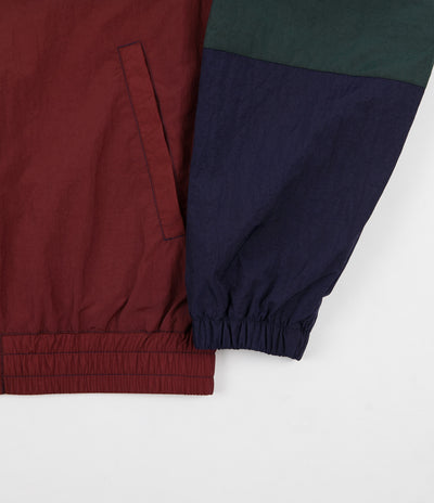 Stussy Panel Track Jacket - Navy
