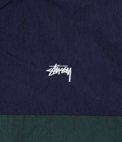 Stussy Panel Track Jacket - Navy