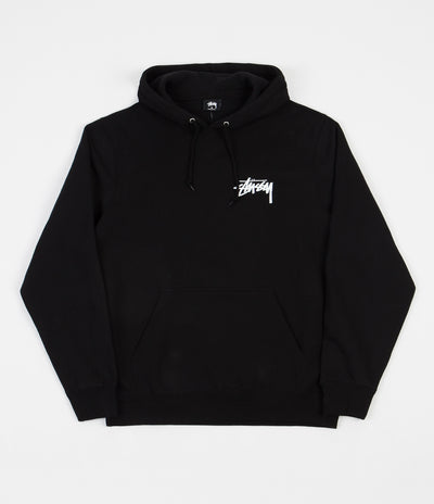 Stussy Peace & Love Hoodie - Black