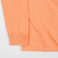 Stussy Peace Pigment Dyed Long Sleeve T-Shirt - Coral thumbnail
