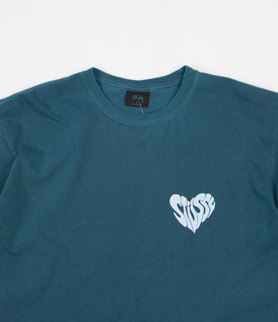 Stussy Peace Pigment Dyed T-Shirt - Slate