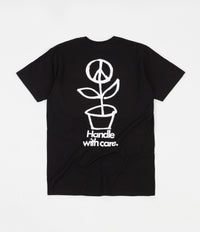 Stussy Peace Pot T-Shirt - Black