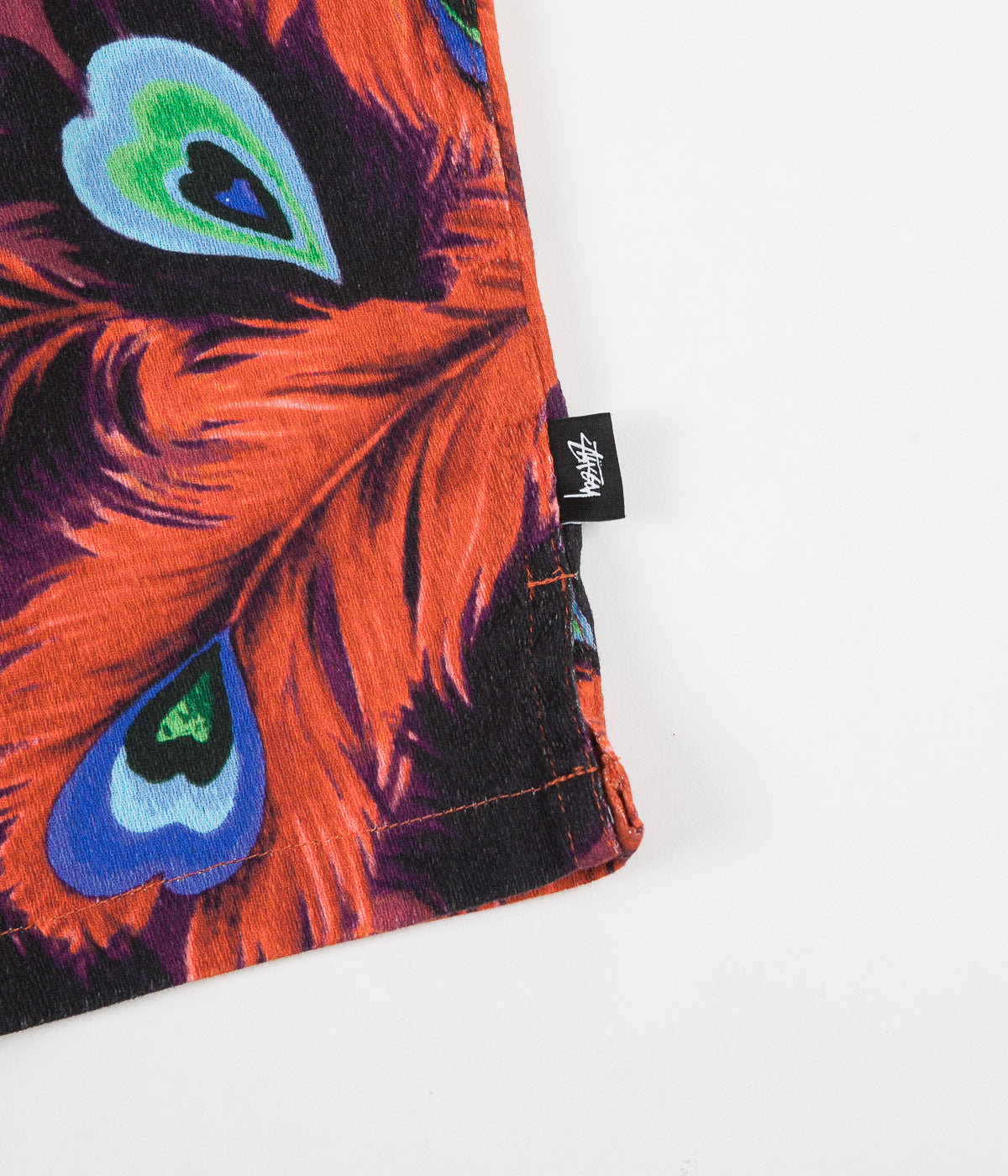 Stussy Peacock Shirt - Red | Flatspot