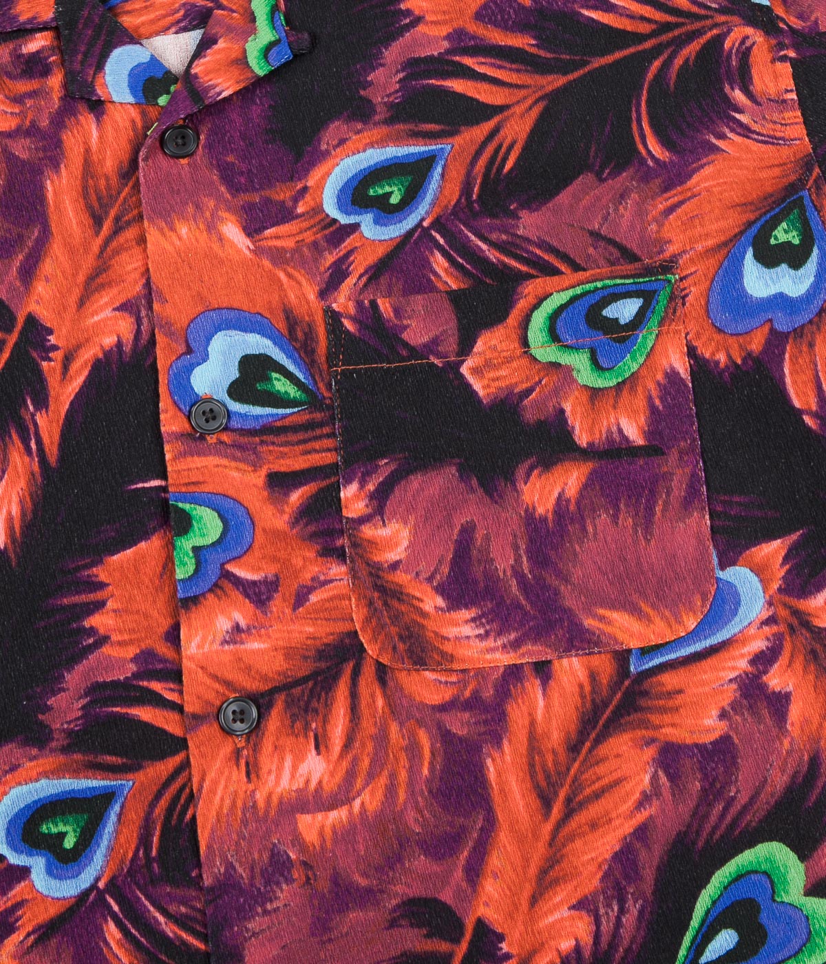 Stussy Peacock Shirt - Red | Flatspot