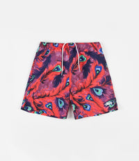Stussy Peacock Water Shorts - Red