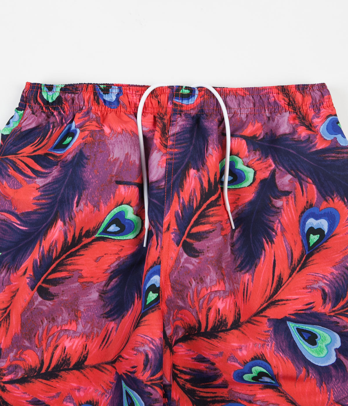 Stussy Peacock Water Shorts - Red | Flatspot
