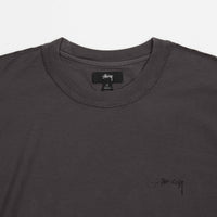 Stussy Pigment Dyed Inside Out T-Shirt - Faded Black thumbnail