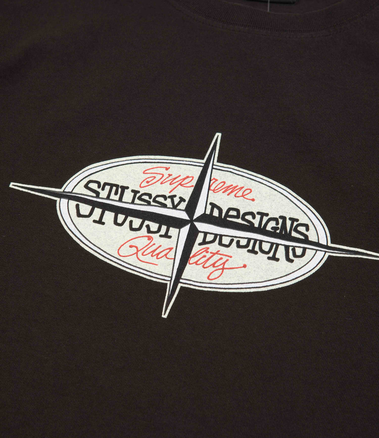 stussy points pigment dyed tee