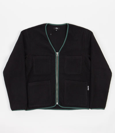Polar fleece deals cardigan