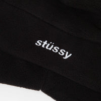 Stussy Polar Fleece Liner Beanie - Black thumbnail