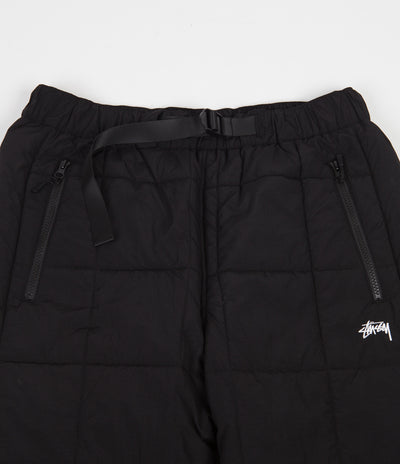 Stussy Primaloft Mountain Pants - Black | Flatspot 