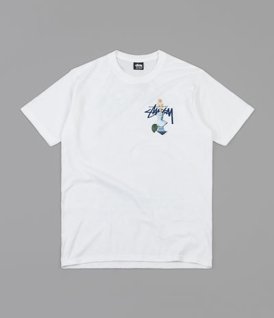 Stussy Psychedelic T-Shirt - White