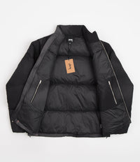 Stussy Recycled Nylon Down Puffer Jacket - Vintage Black | Flatspot
