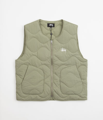 Stussy Recycled Nylon Liner Vest - Coyote