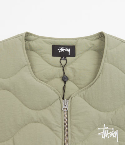 Stussy Recycled Nylon Liner Vest - Coyote